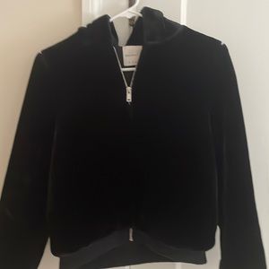 Girls faux fur full zip jacket